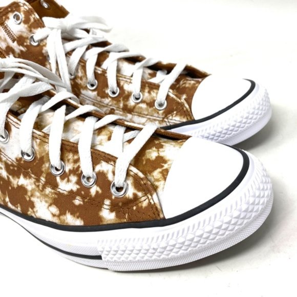 Converse Ctas High Top Shoes Men’s Size Canvas Warm Tan White Skate A06004C - Picture 6 of 11